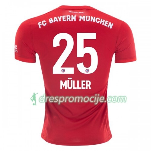 FC Bayern München Dres Thomas Müller 25 Domaći 2019/20 Kratkih Rukava FC Bayern München Dres Thomas Müller 25 Domaći 2019/20 Kratkih Rukava
